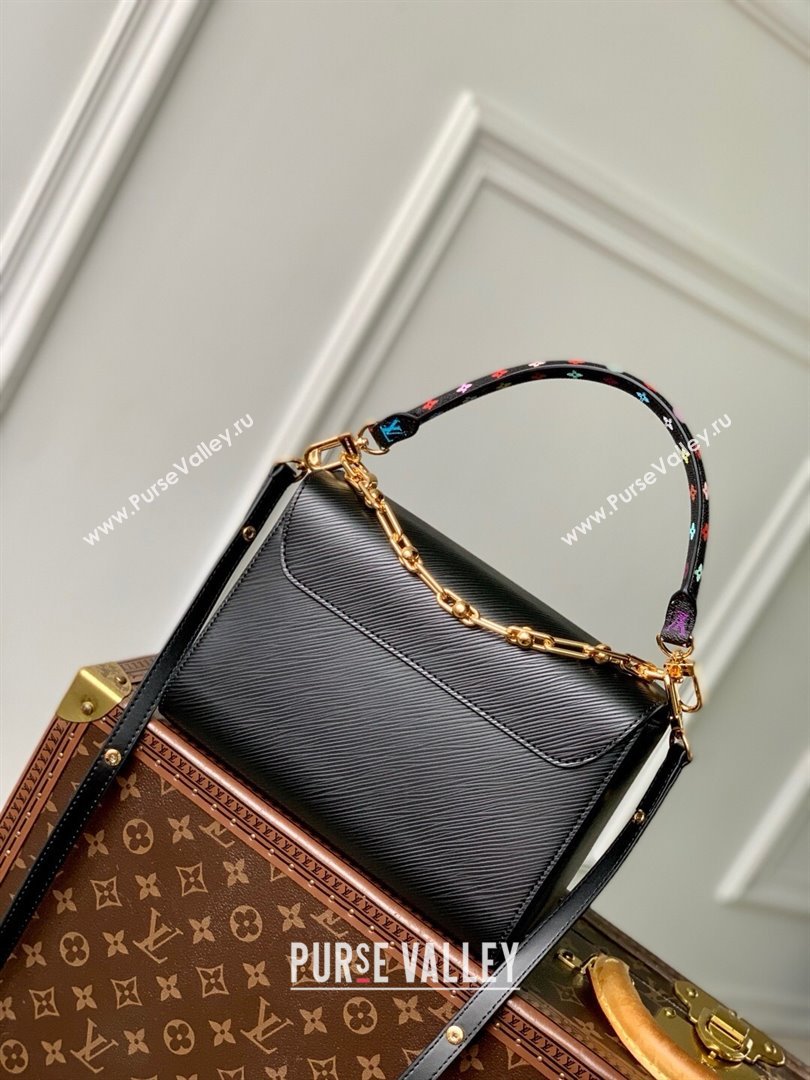 Louis Vuitton LV x TM Twist MM Bag in Black Epi leather M13243 2025 (K-25032204)
