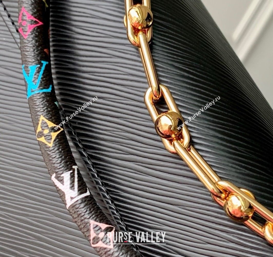 Louis Vuitton LV x TM Twist MM Bag in Black Epi leather M13243 2025 (K-25032204)