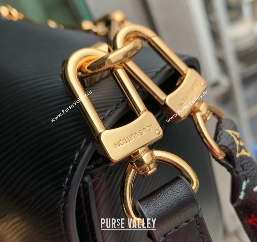 Louis Vuitton LV x TM Twist MM Bag in Black Epi leather M13243 2025 (K-25032204)