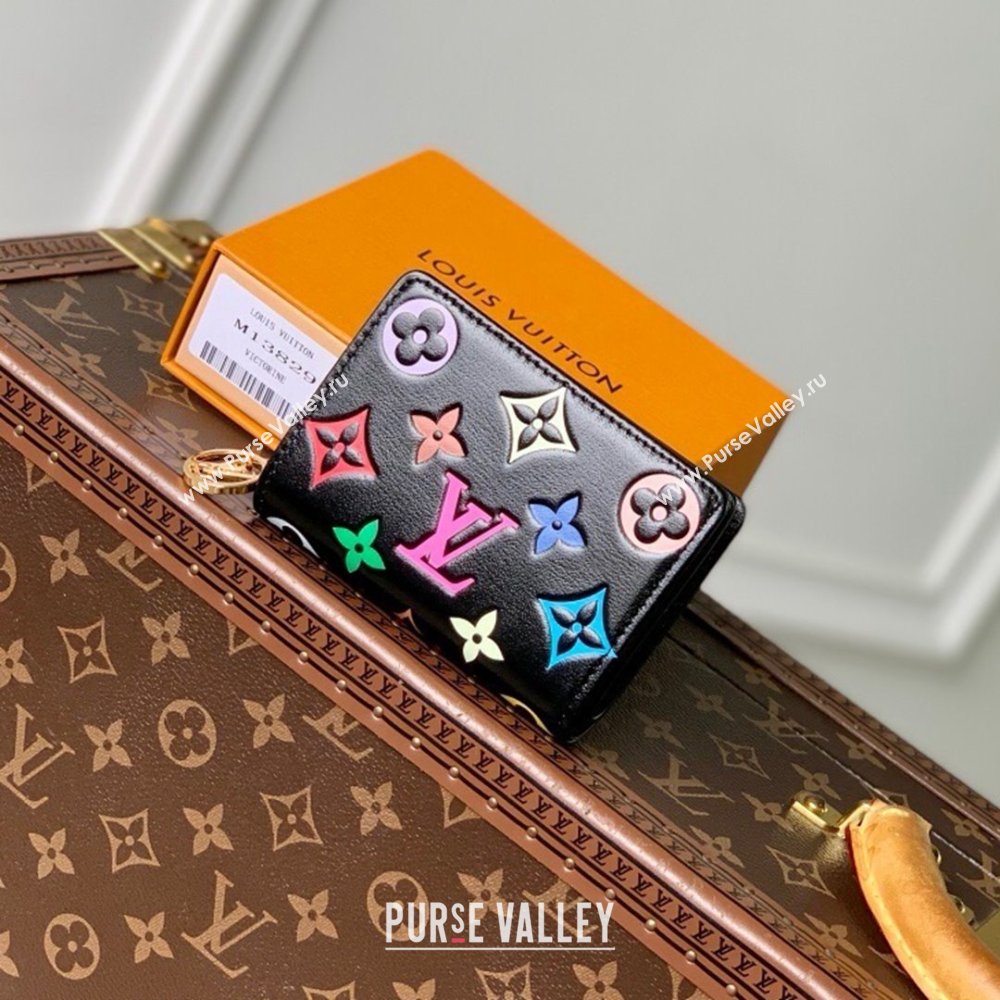 Louis Vuitton LV x TM Lou Wallet in Multicolored Monogram-embossed Lambskin Leather M13829 2025 (K-25032205)