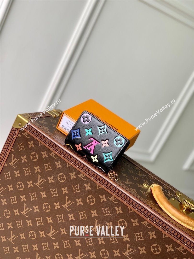 Louis Vuitton LV x TM Lou Wallet in Multicolored Monogram-embossed Lambskin Leather M13829 2025 (K-25032205)