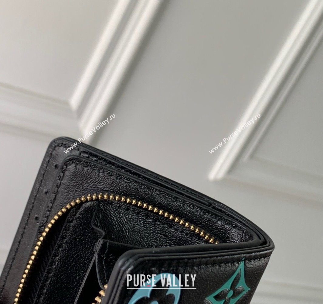 Louis Vuitton LV x TM Lou Wallet in Multicolored Monogram-embossed Lambskin Leather M13829 2025 (K-25032205)
