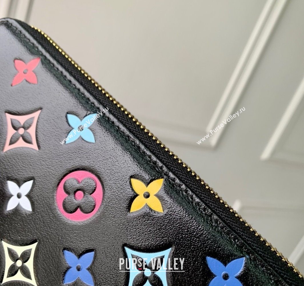Louis Vuitton LV x TM Zippy Wallet in Monogram Canvas M13992 Multicolored/Black 2025 (K-25032206)