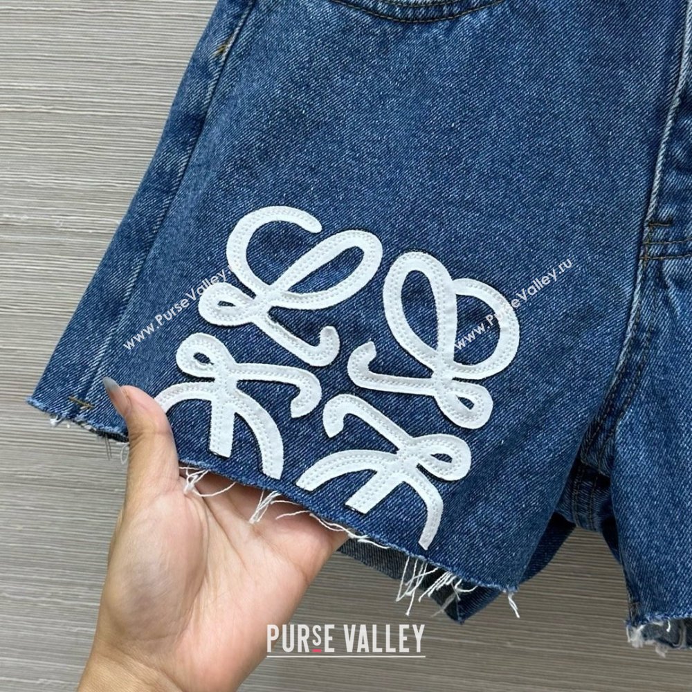 Loewe Denim Shorts L041004 Blue 2025 (Q-25041004)