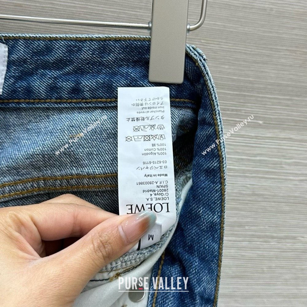 Loewe Denim Shorts L041004 Blue 2025 (Q-25041004)