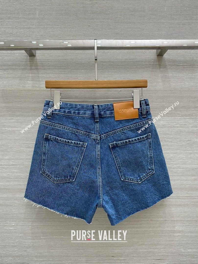 Loewe Denim Shorts L041004 Blue 2025 (Q-25041004)