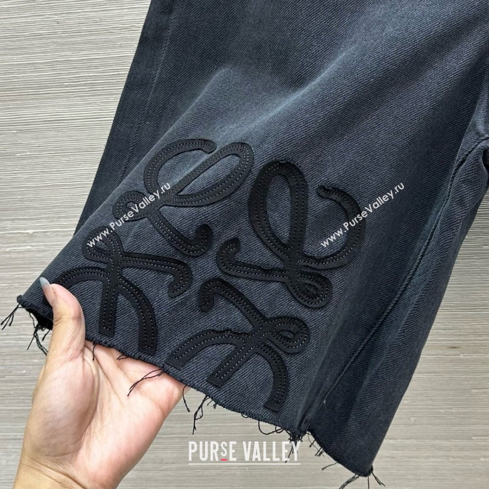 Loewe Denim Shorts L041005 Black 2025 (Q-25041005)