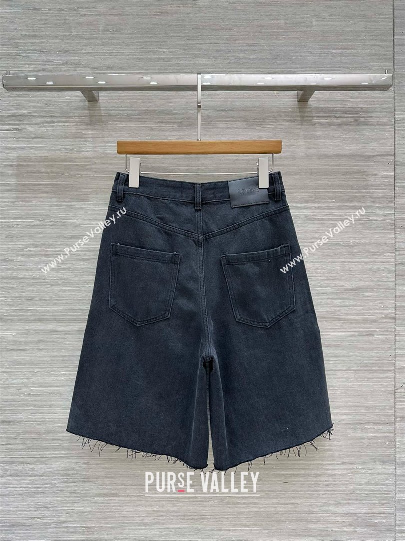Loewe Denim Shorts L041005 Black 2025 (Q-25041005)