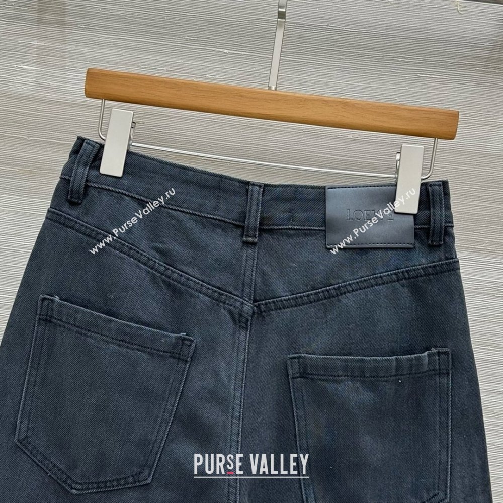 Loewe Denim Shorts L041005 Black 2025 (Q-25041005)