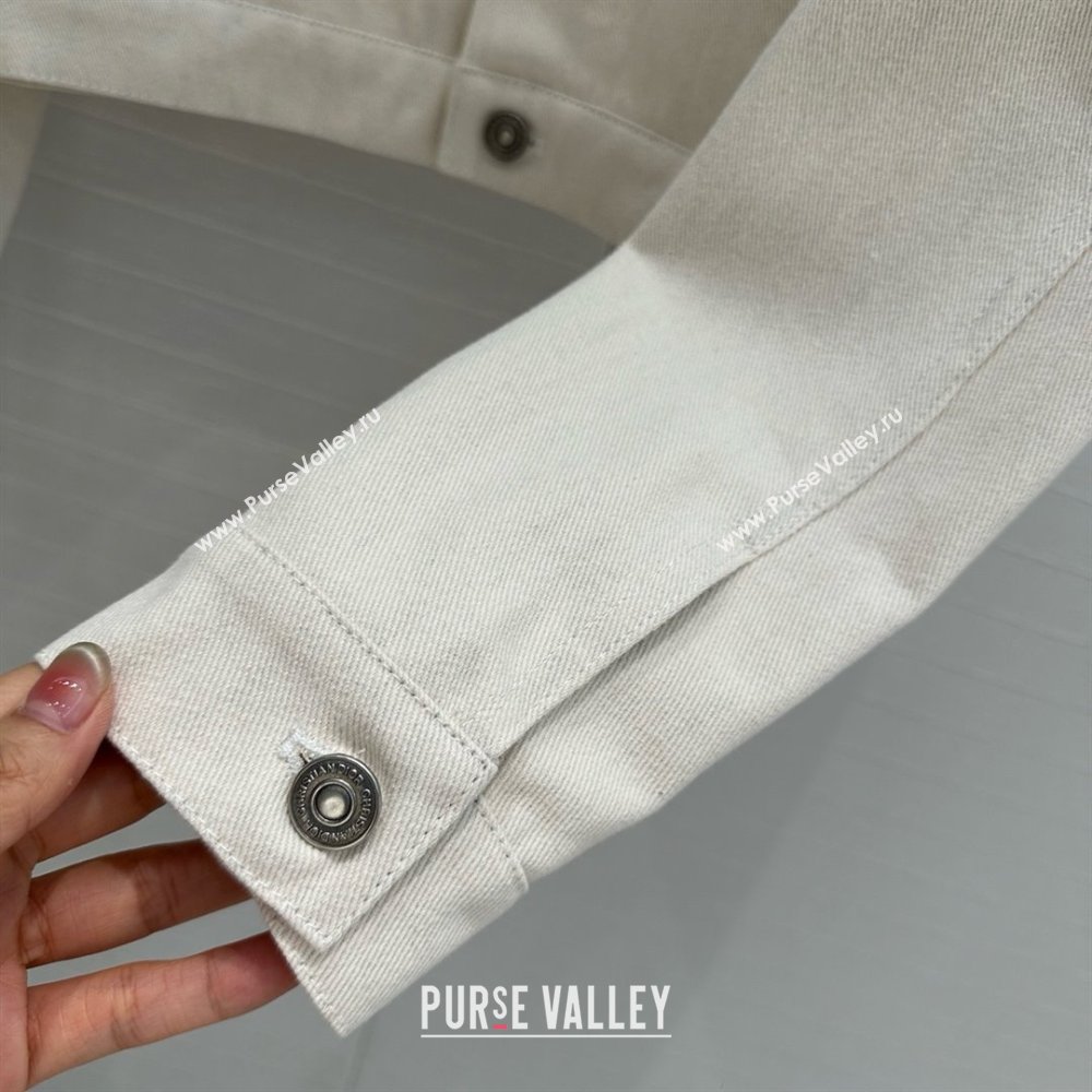 Dior Denim Jacket D041008 Beige 2025 (Q-25041008)