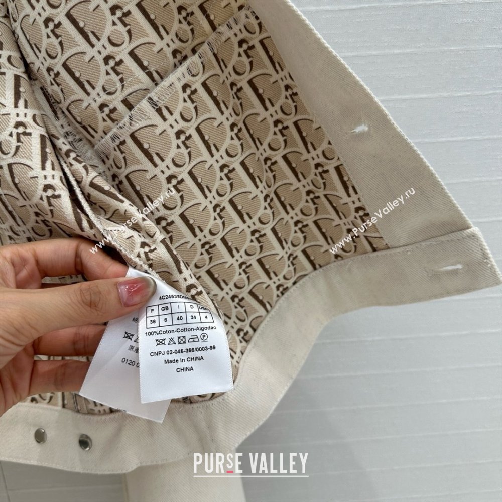 Dior Denim Jacket D041008 Beige 2025 (Q-25041008)