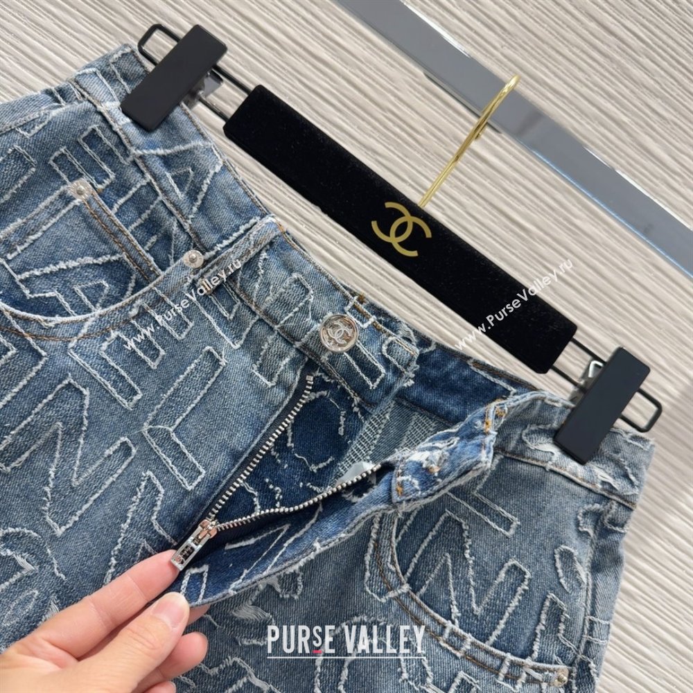 Chanel Denim Shorts CH040702 Blue 2025 (Q-25040702)