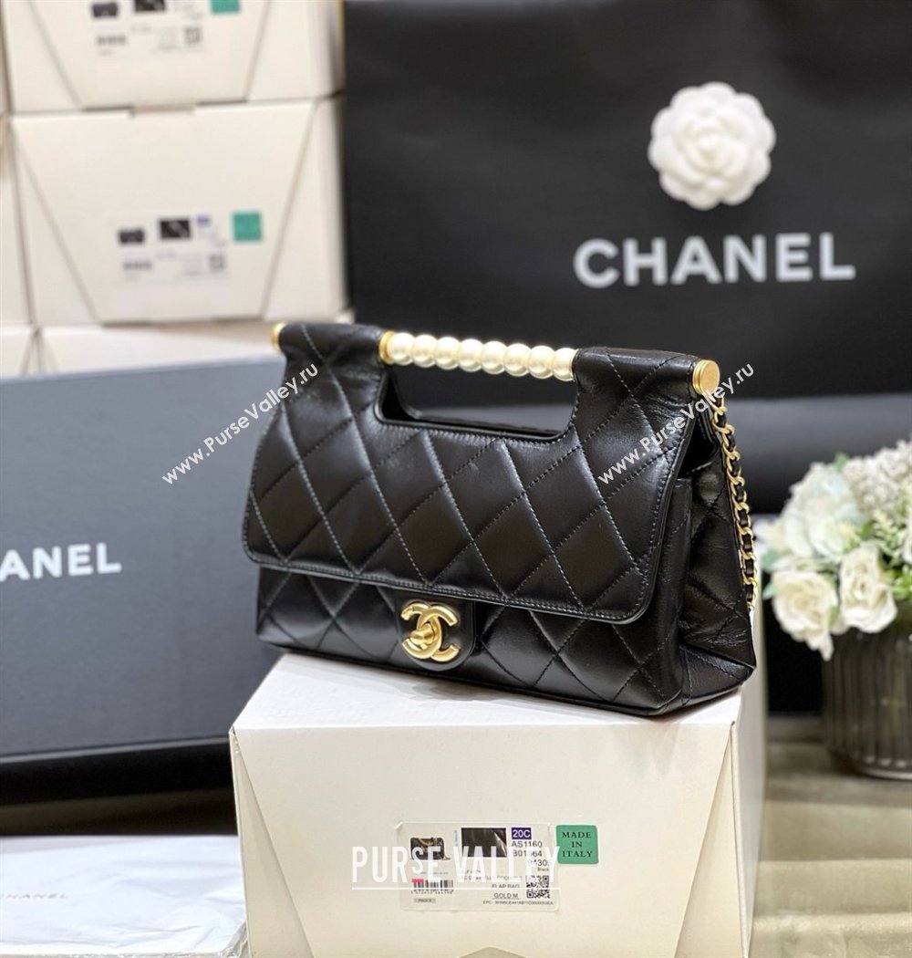 Chanel Shopping Bag in Lambskin CH040701 Black 2025 Top Quality (SHUNY-25040701)
