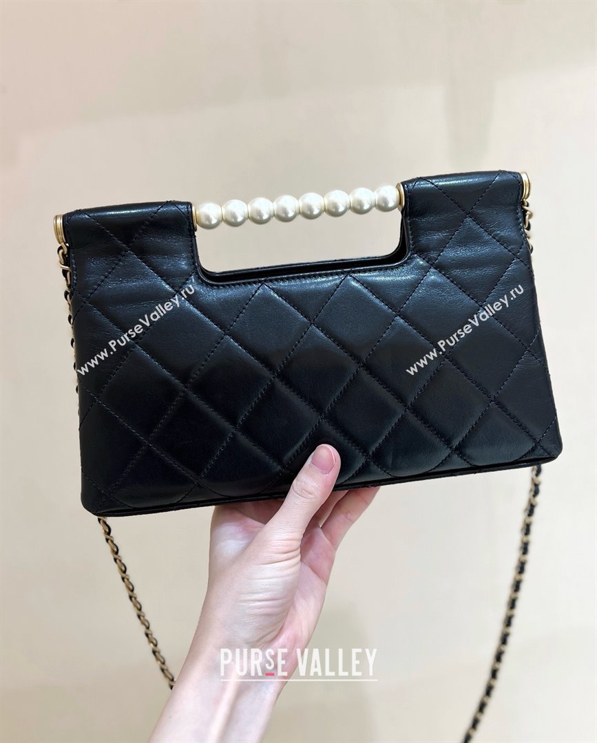 Chanel Shopping Bag in Lambskin CH040701 Black 2025 Top Quality (SHUNY-25040701)