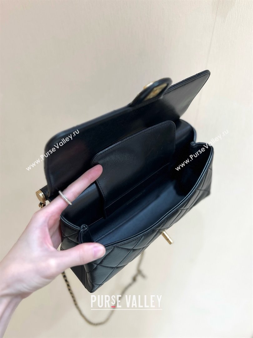 Chanel Shopping Bag in Lambskin CH040701 Black 2025 Top Quality (SHUNY-25040701)