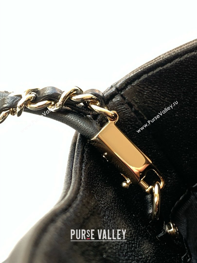 Chanel Sequins Mini 31 Shopping Bag AS4133 Black 2025 (Q-25050718)