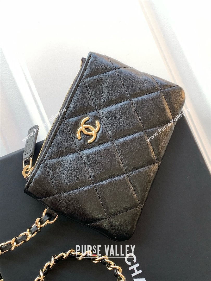 Chanel Mesh Clutch with Chain AP4572 Black 2025 (YEZI-25041112)