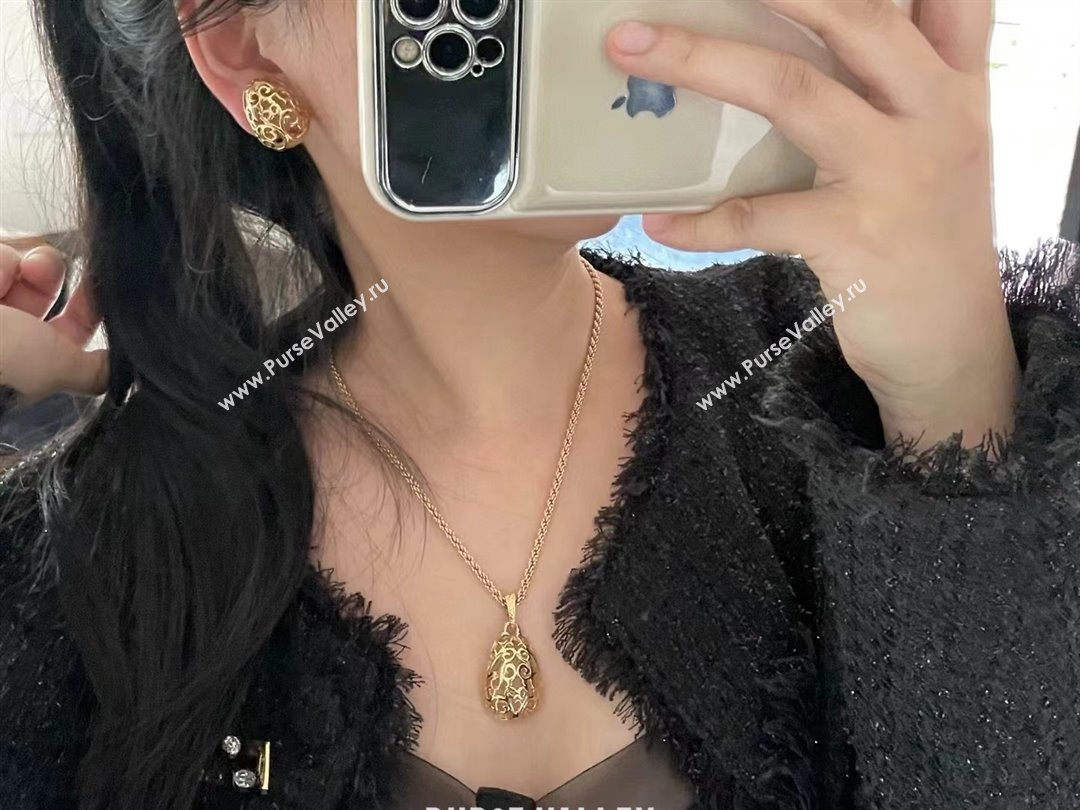 Saint Laurent Necklace S042109 Gold 2025 (YF-25042109)