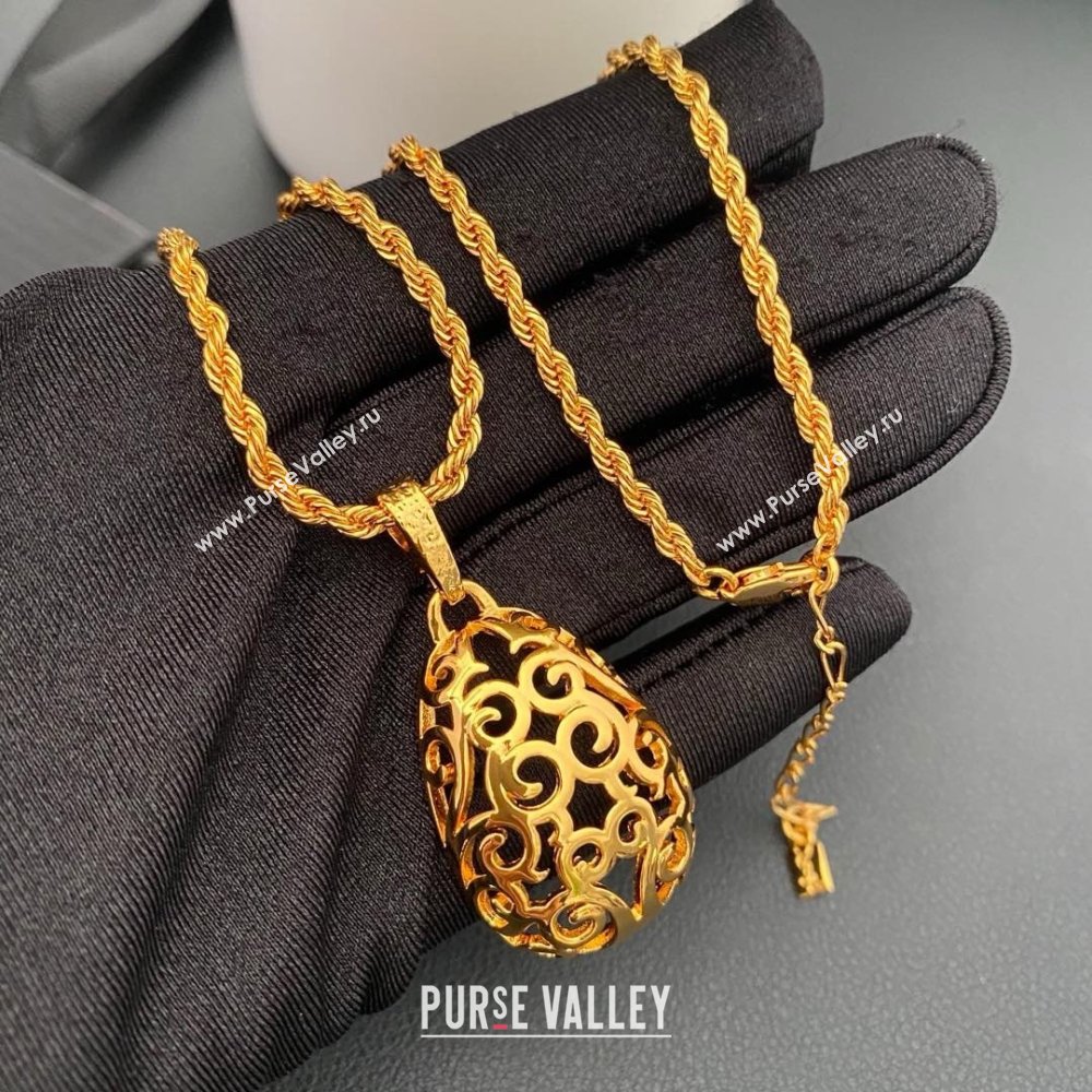 Saint Laurent Necklace S042109 Gold 2025 (YF-25042109)