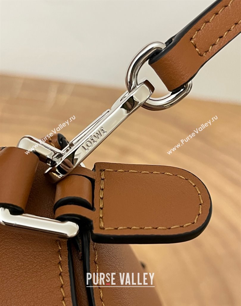 Loewe Mini Puzzle Bag in Classic Calfskin 9310 Caramel 2025 Top (KK-25042414)