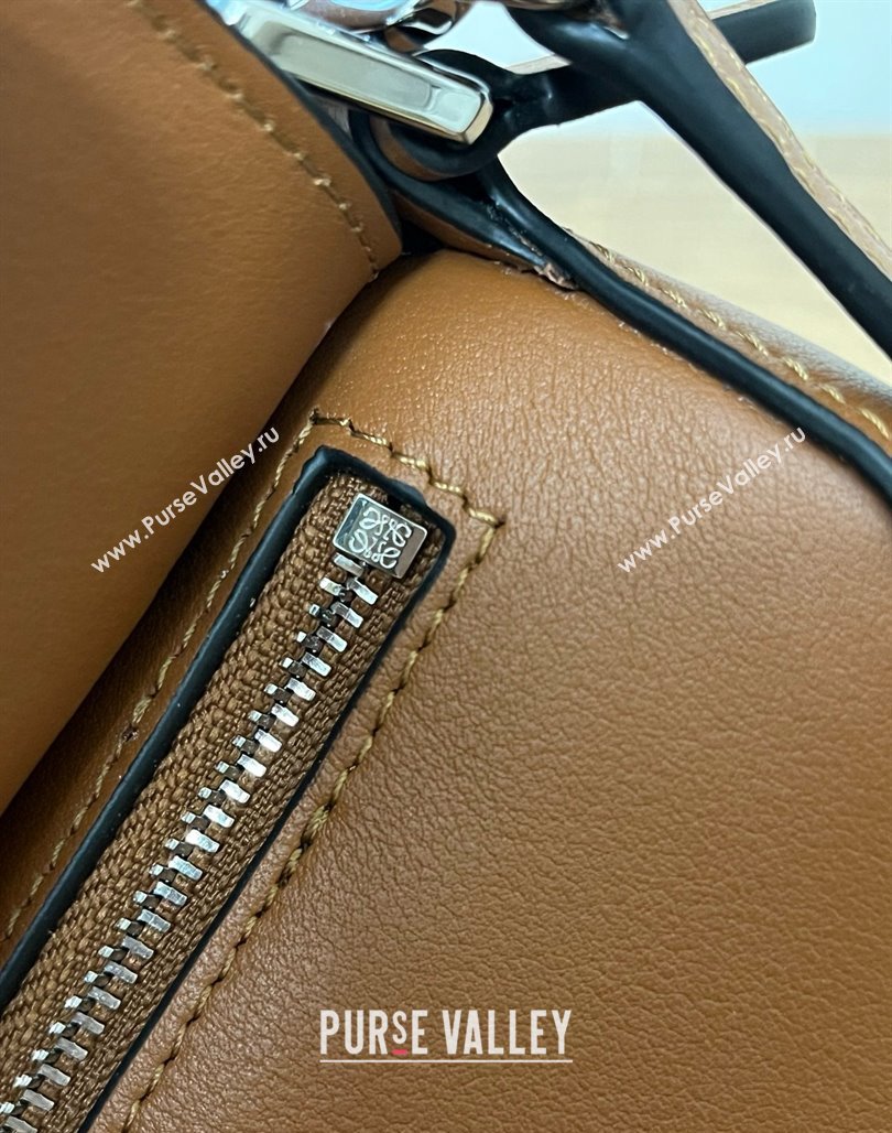 Loewe Mini Puzzle Bag in Classic Calfskin 9310 Caramel 2025 Top (KK-25042414)
