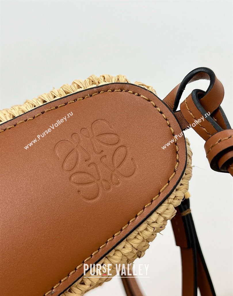Loewe Raffia Hammock Hobo Bag 8023 Brown 2025 Top (KK-25042401)