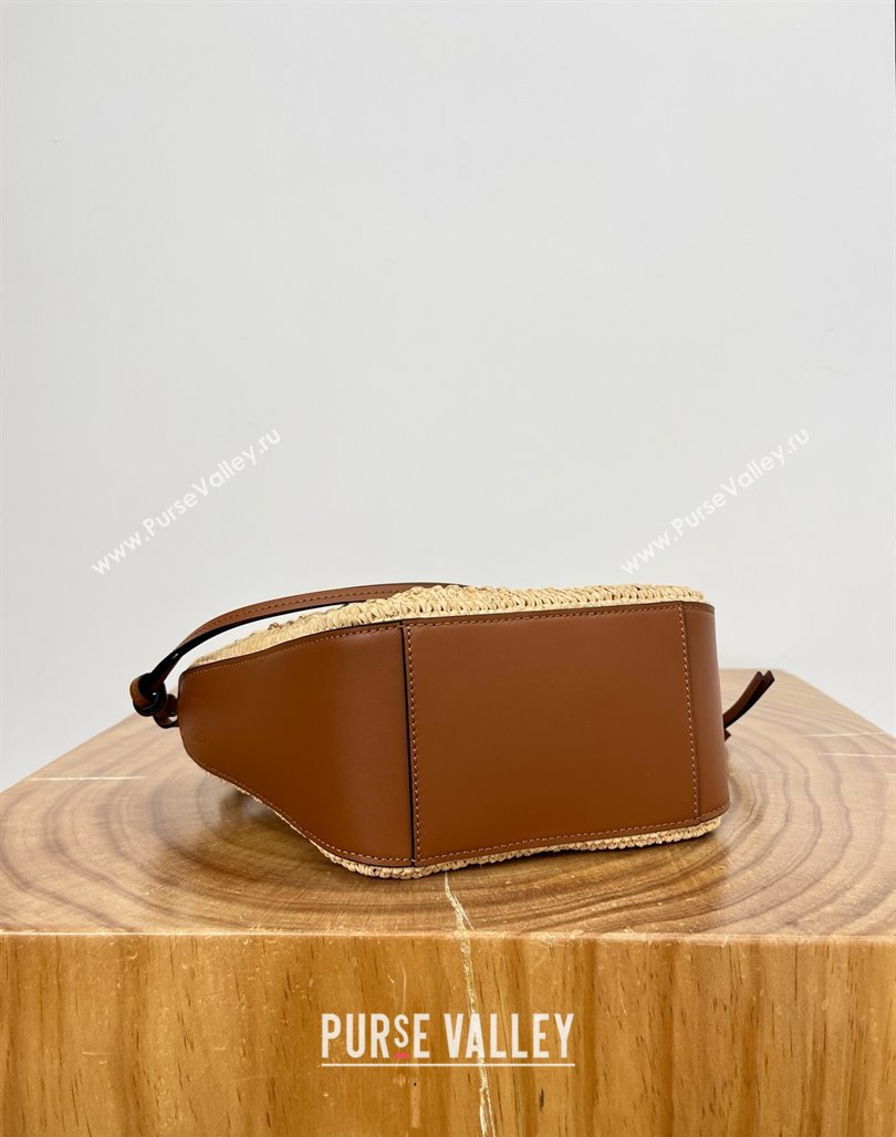 Loewe Raffia Hammock Hobo Bag 8023 Brown 2025 Top (KK-25042401)