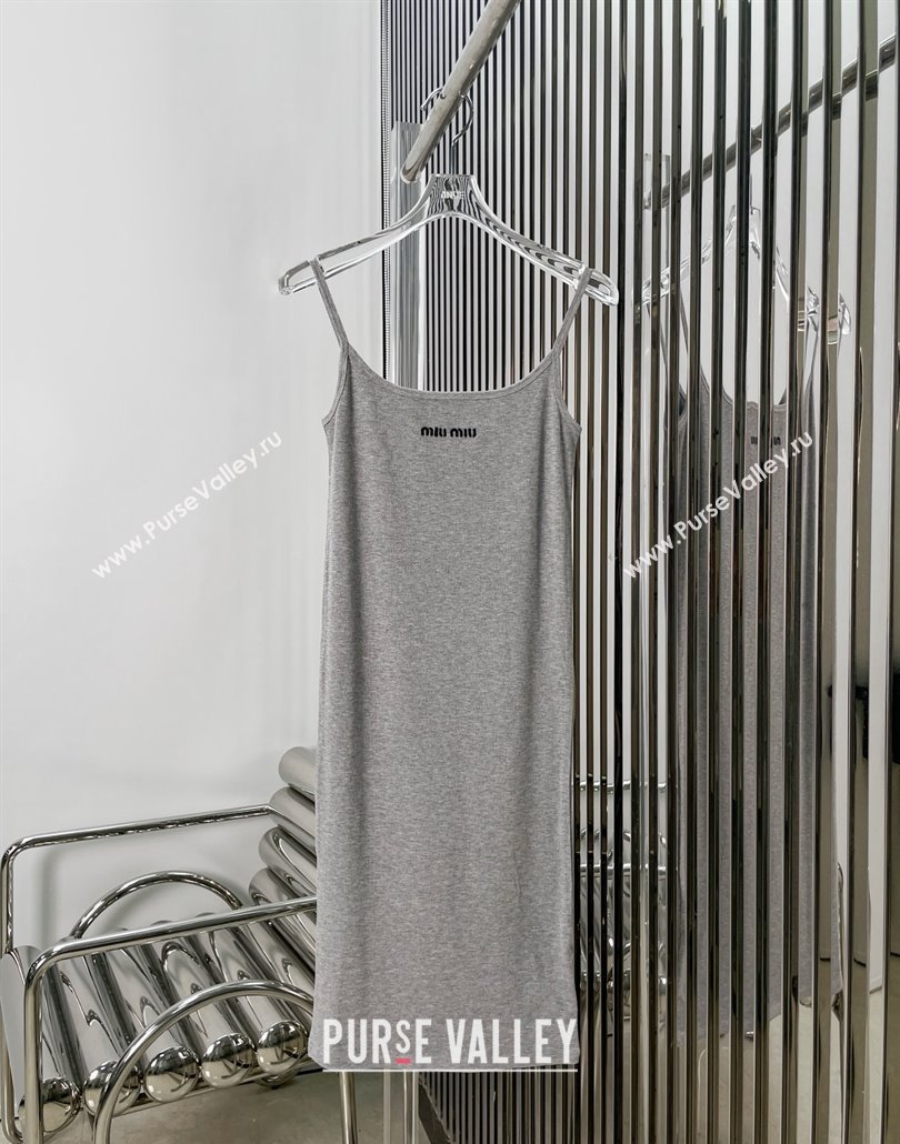 Miu Miu Dress M042826 Grey 2025 (Q-25042826)