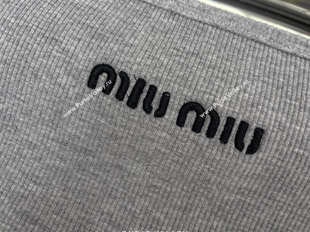 Miu Miu Dress M042826 Grey 2025 (Q-25042826)