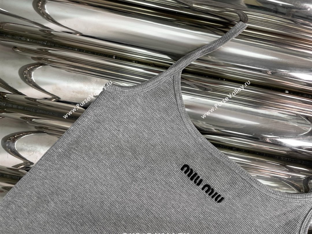 Miu Miu Dress M042826 Grey 2025 (Q-25042826)