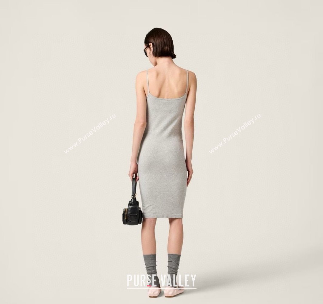 Miu Miu Dress M042826 Grey 2025 (Q-25042826)