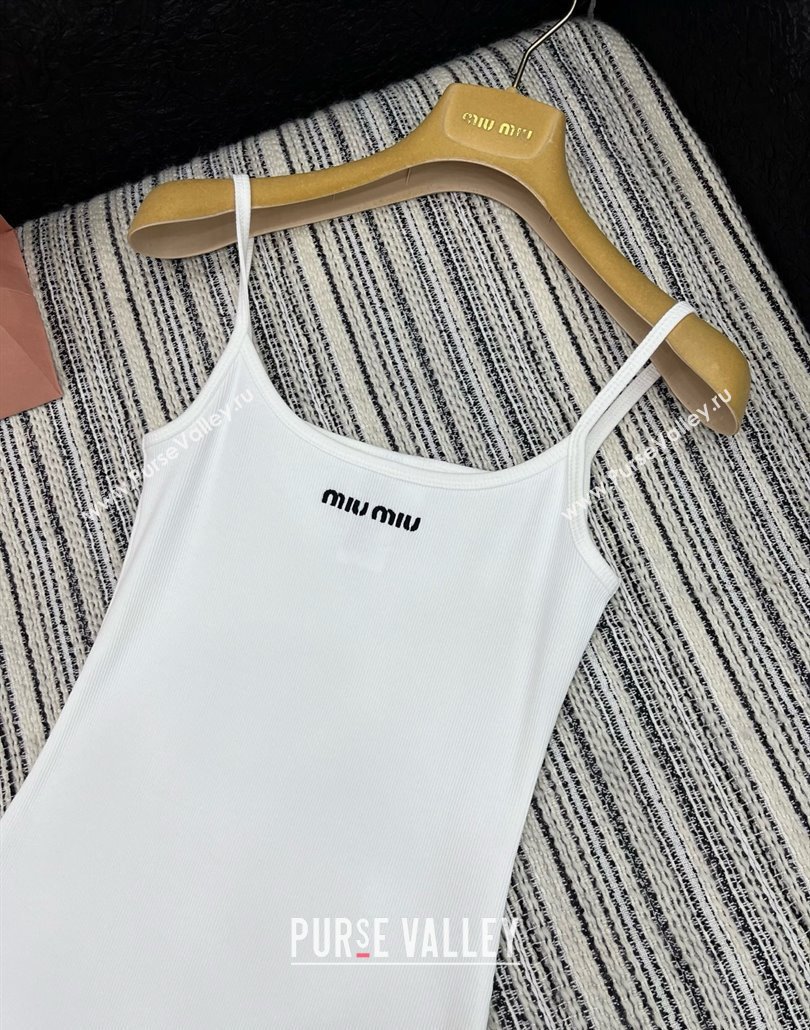 Miu Miu Dress M042824 White 2025 (Q-25042824)