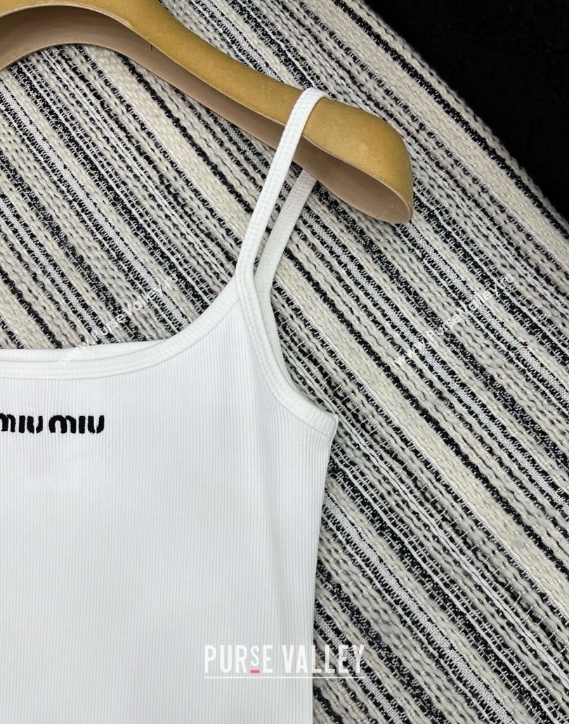 Miu Miu Dress M042824 White 2025 (Q-25042824)
