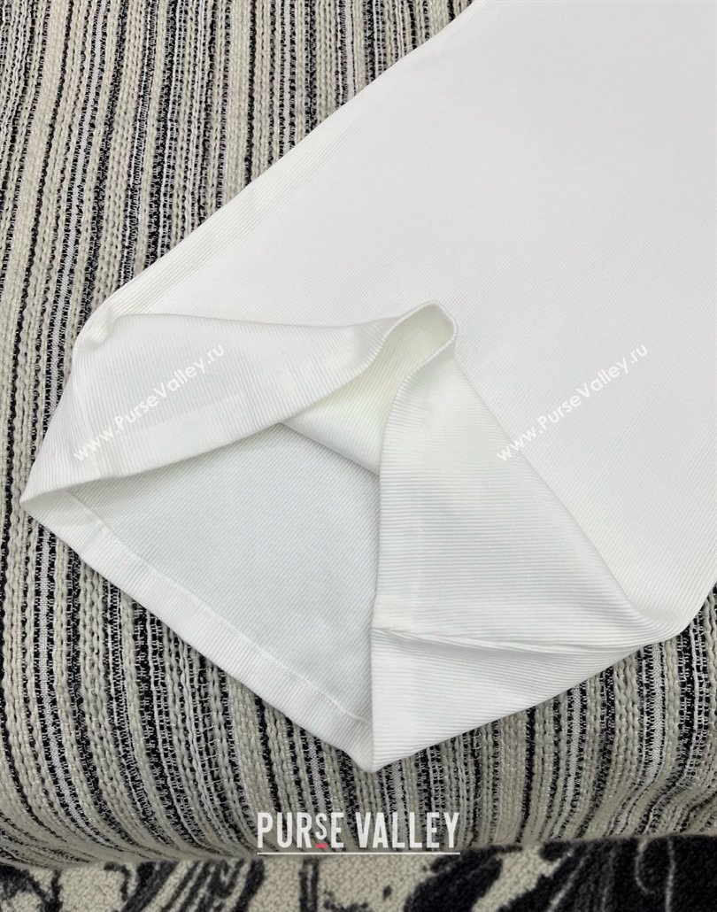 Miu Miu Dress M042824 White 2025 (Q-25042824)