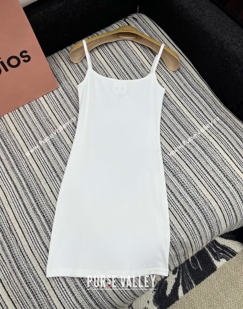 Miu Miu Dress M042824 White 2025 (Q-25042824)