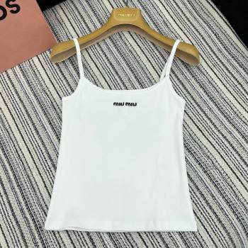 Miu Miu Vest M042822 White 2025 (Q-25042822)