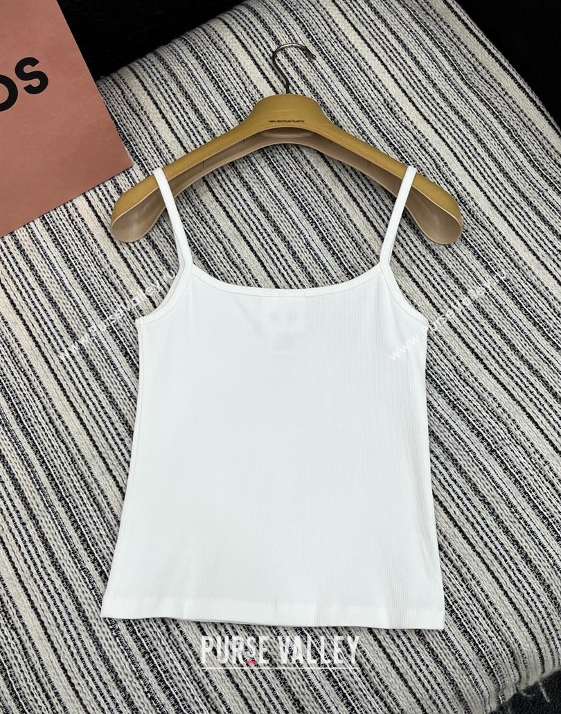 Miu Miu Vest M042822 White 2025 (Q-25042822)