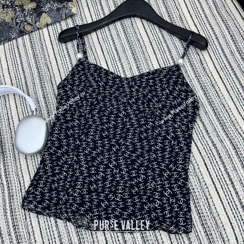 Chanel CC Vest CH042815 Blue 2025 (Q-25042815)