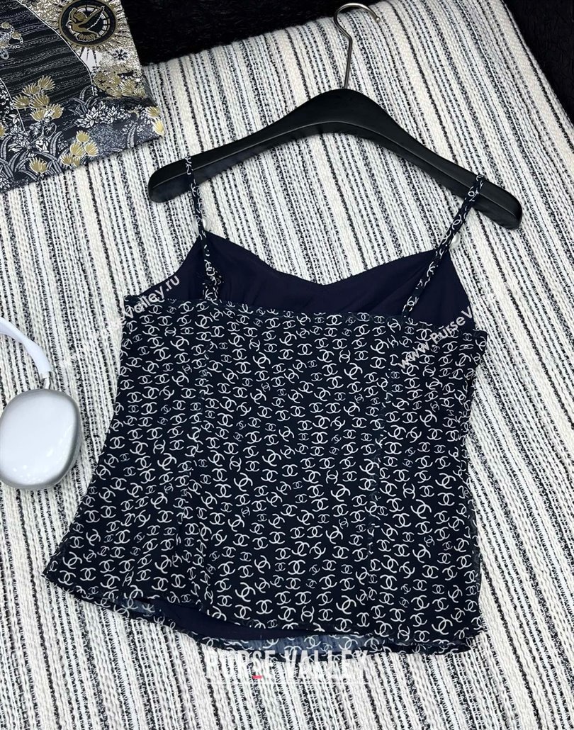 Chanel CC Vest CH042815 Blue 2025 (Q-25042815)