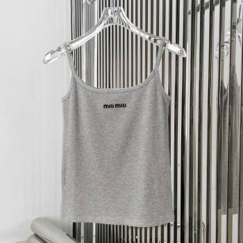 Miu Miu Vest M042827 Grey 2025 (Q-25042827)