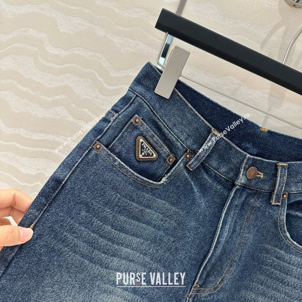 Prada Denim Shorts P050707 Blue 2025 (Q-25050707)