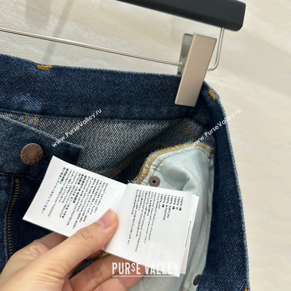 Prada Denim Shorts P050707 Blue 2025 (Q-25050707)