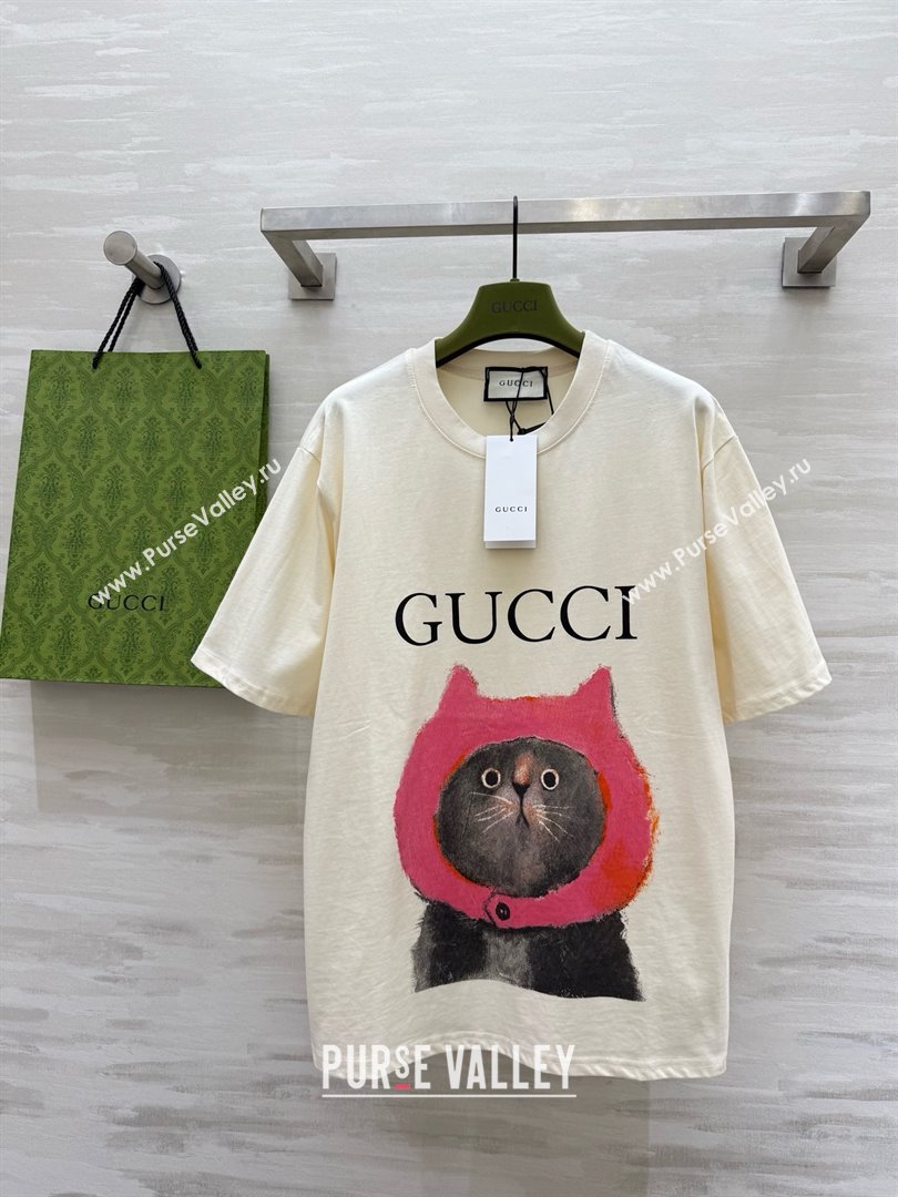 Gucci Cotton T-shirt G050710 2025 (Q-25050710)