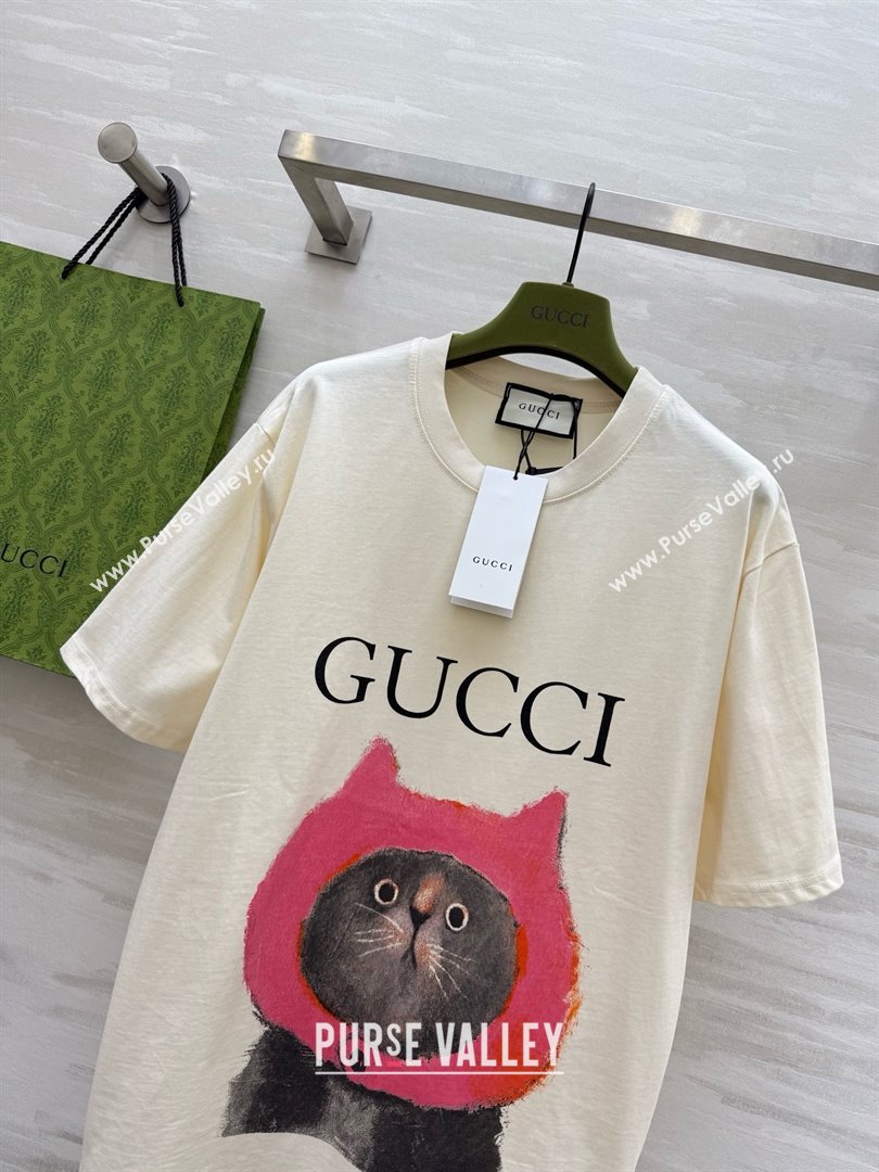 Gucci Cotton T-shirt G050710 2025 (Q-25050710)