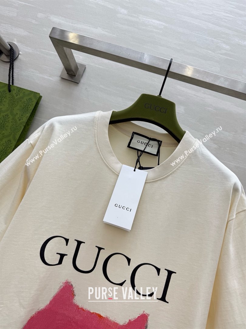 Gucci Cotton T-shirt G050710 2025 (Q-25050710)