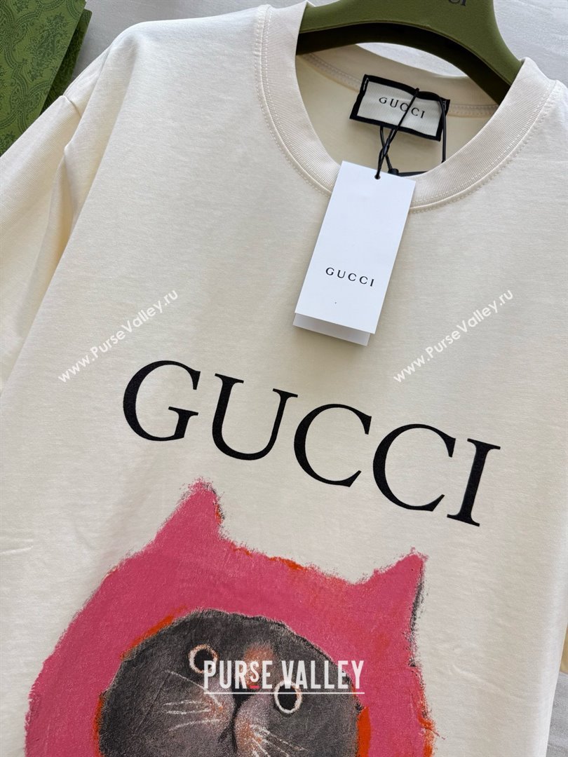 Gucci Cotton T-shirt G050710 2025 (Q-25050710)