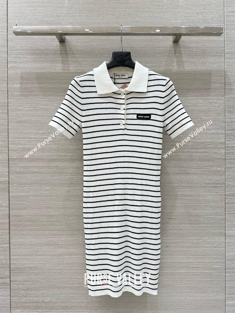 Miu Miu Wool Dress M050712 2025 (Q-25050712)