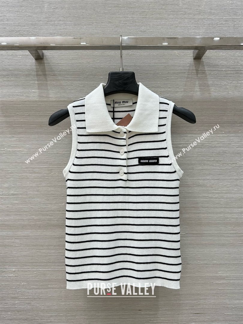 Miu Miu Wool Vest M050714 2025 (Q-25050714)
