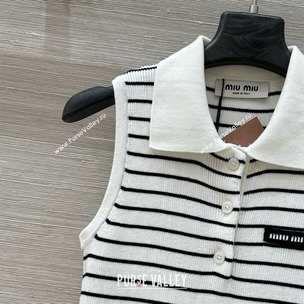 Miu Miu Wool Vest M050714 2025 (Q-25050714)