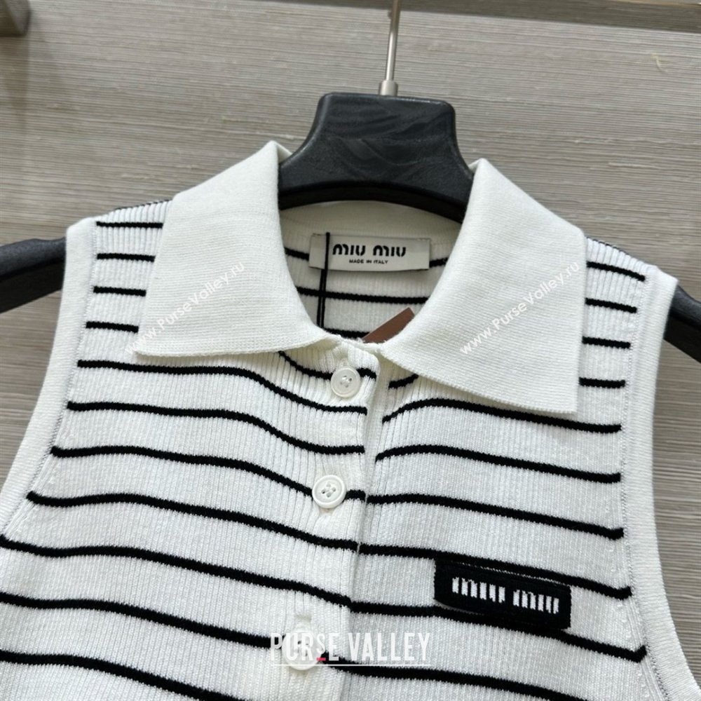Miu Miu Wool Vest M050714 2025 (Q-25050714)